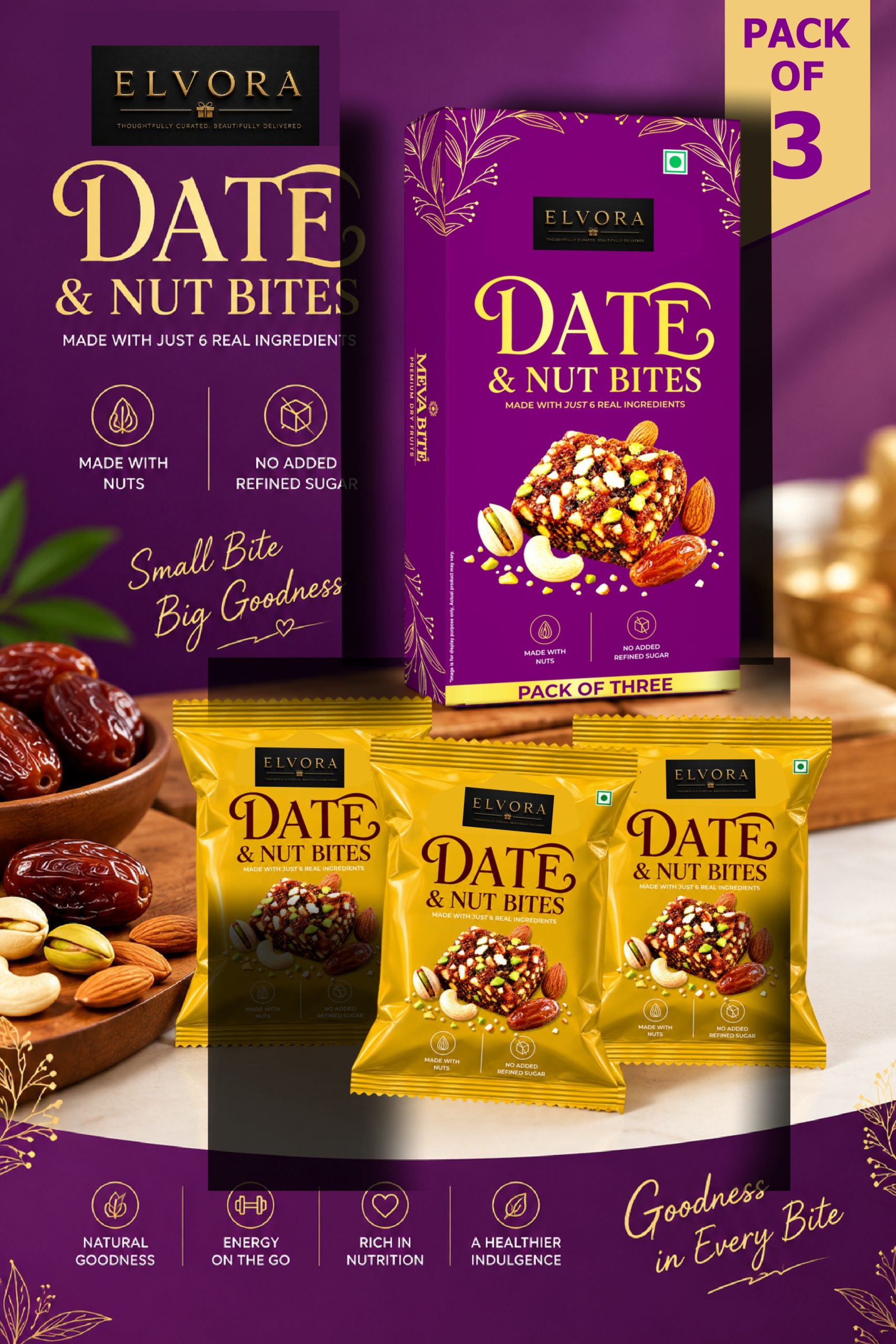 DATE & NUT BITES