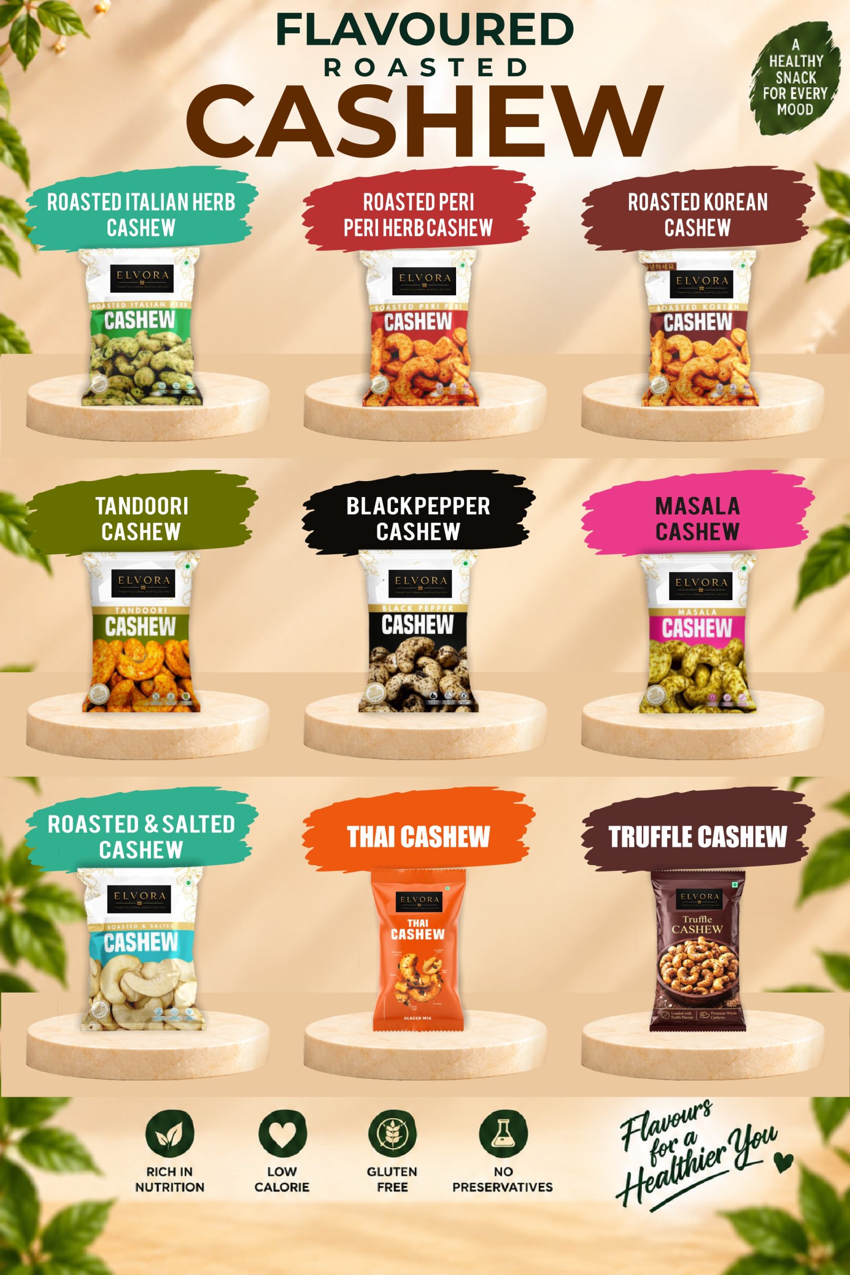 FLAVOURED ROASTED CASHEW