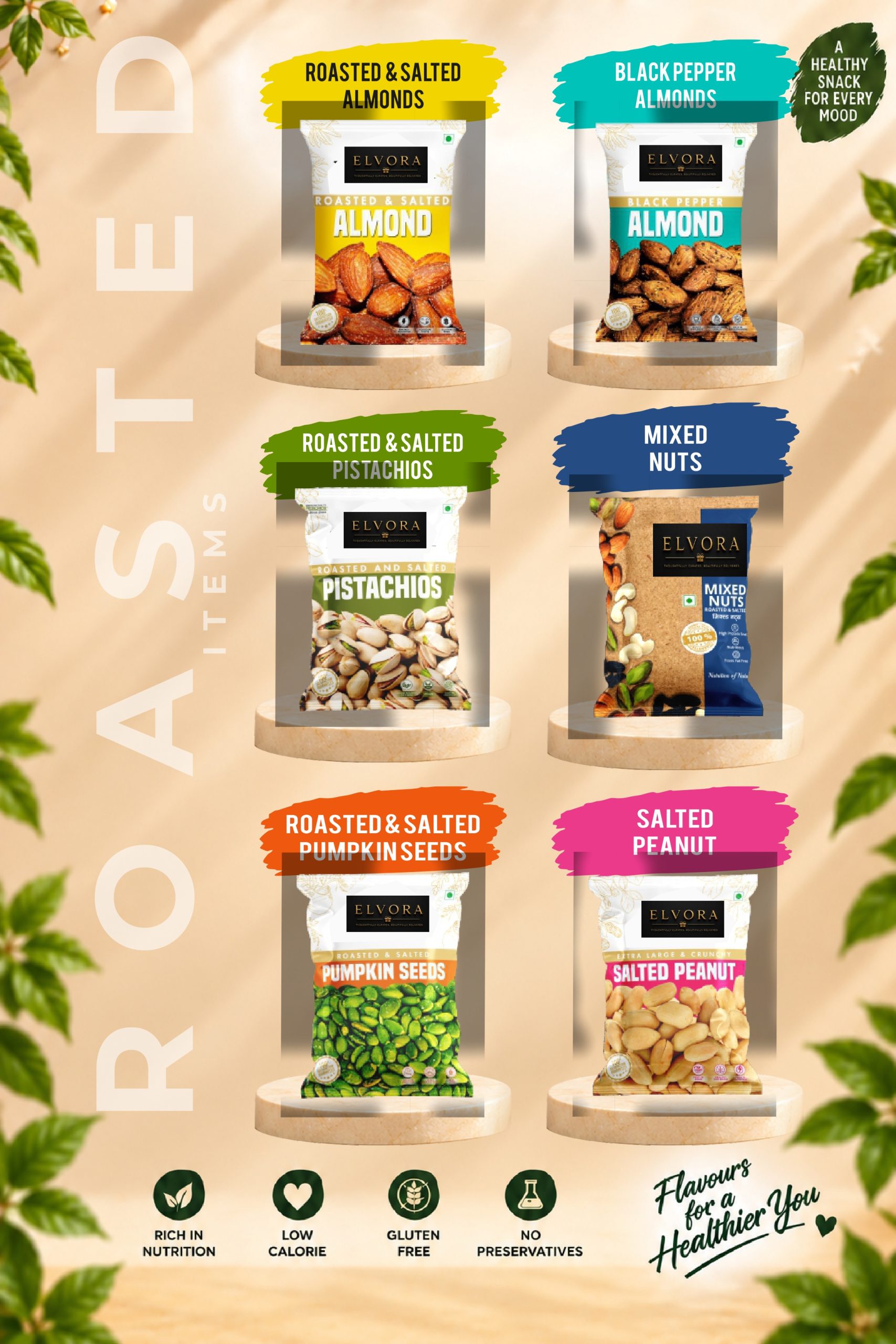 ROASTED DRY FRUITS