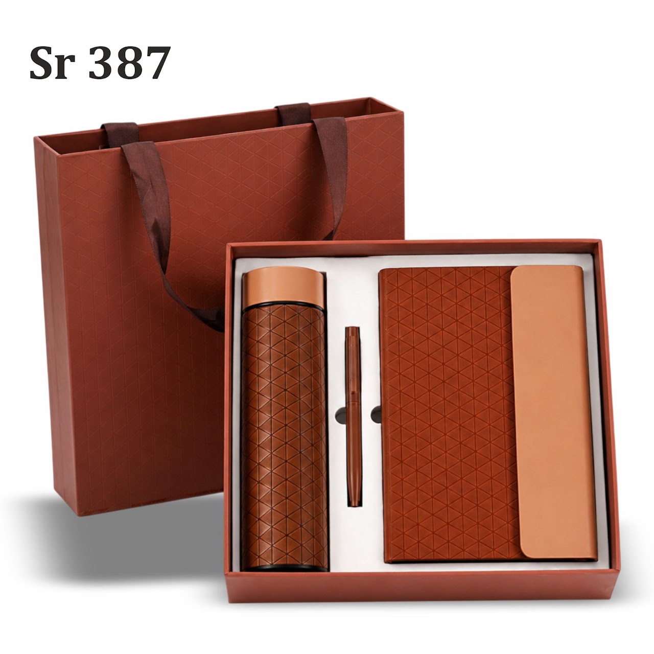 Diary, Pen & Bottle Gift Set